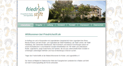 Desktop Screenshot of friedrichstift.de